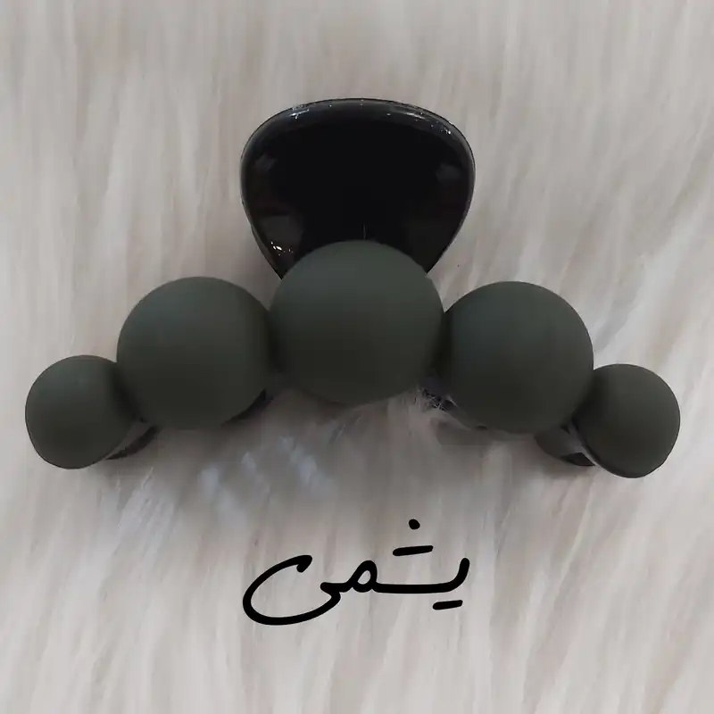 کلیپس مو زنانه مدل شمعی طرح توپی کد clp300