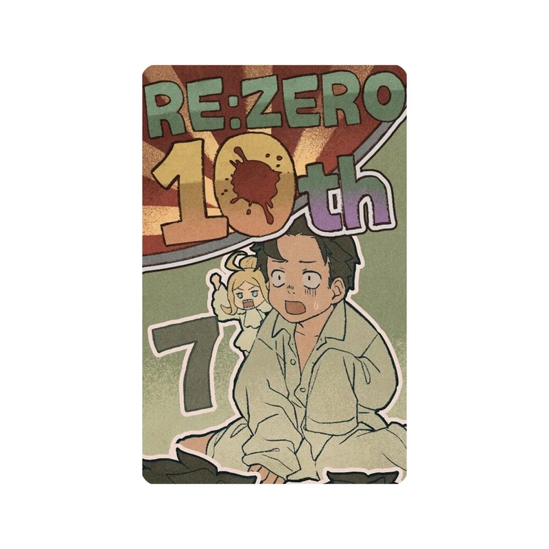 استیکر کارت مدل انیمه طرح ری زیرو ناتسوکی سوبارو کد 5556