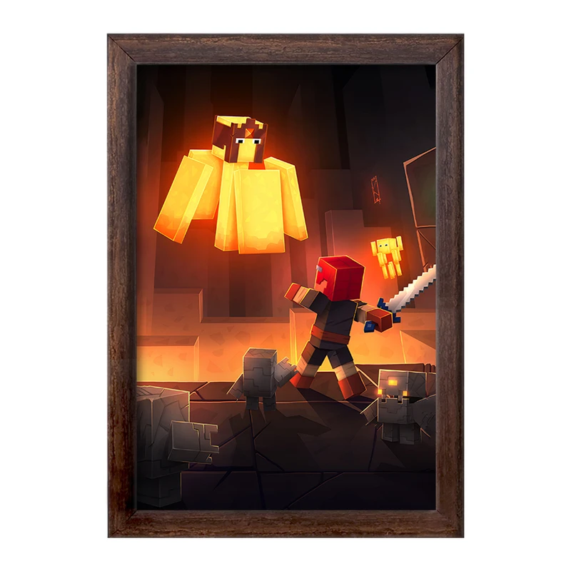 تابلو خندالو طرح ماینکرافت (Minecraft) کد F3506
