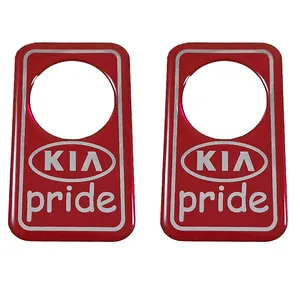 برچسب دور قفل خودرو کالانیکس مدل BAR-PRIDERED-10349 مناسب برای پراید بسته 2 عددی