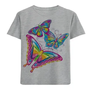 تی شرت بچگانه مدل پروانه F114