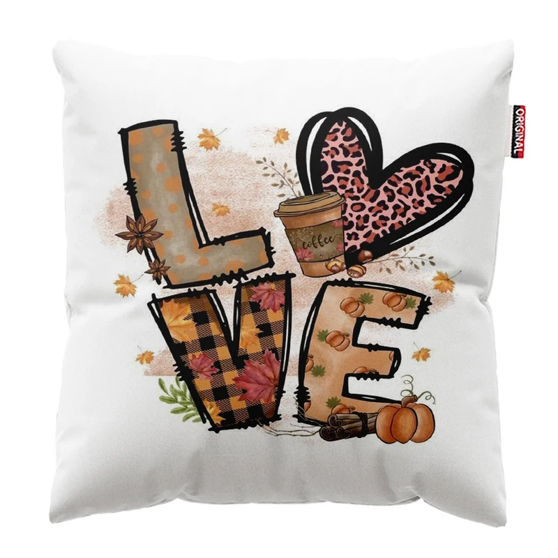 کوسن پاد آفرین مدل لاو کد 743 سایز 30*30 سانتی متر