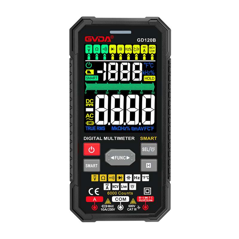 مولتی متر دیجیتال جی وی دی ای مدل GD120B