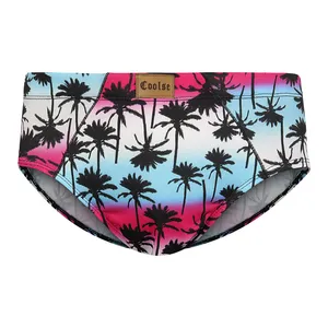 شورت  اسلیپ مردانه کولسی طرح نخلستان