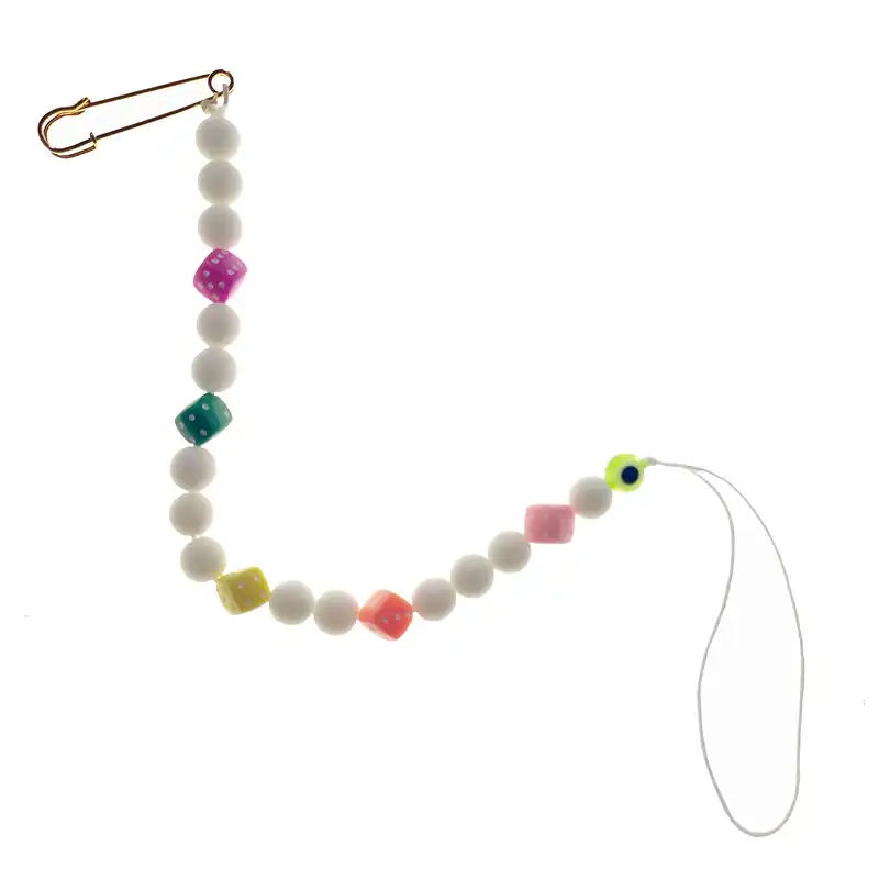 زنجیر پستانک لیمونار گالری مدل تاس