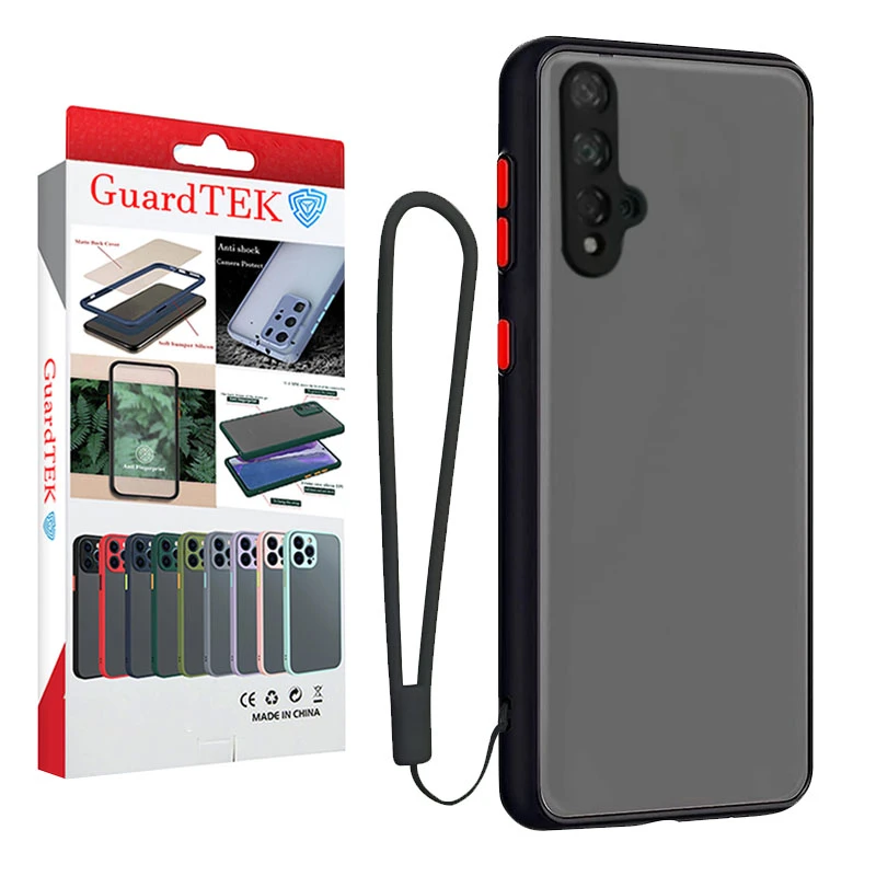 کاور گاردتک آساک مدل MBC Strap مناسب برای گوشی موبایل هوآوی Nova 5T به همراه بندآویز