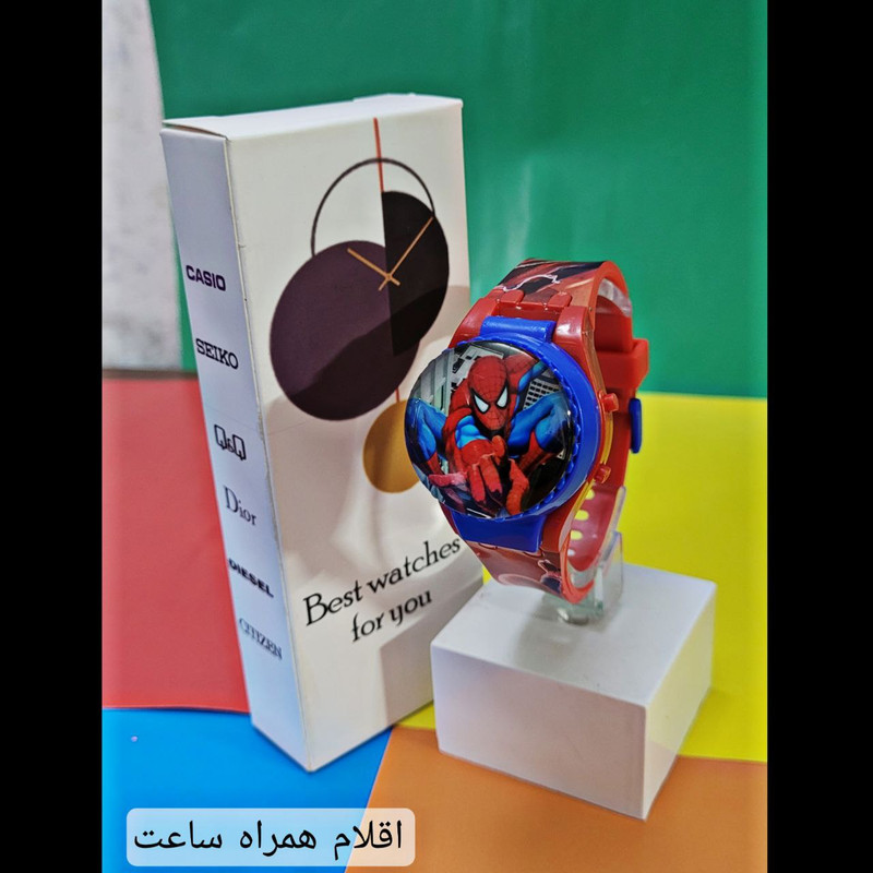 ساعت مچی دیجیتال مدل صفحه چرخان کد 03