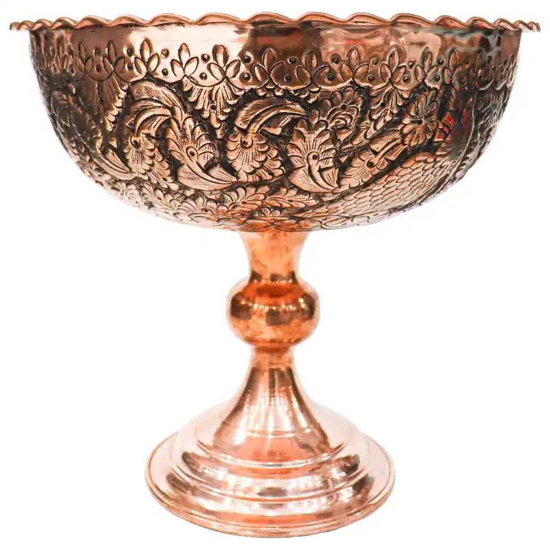 میوه خوری قلمزنی مسی کد 31