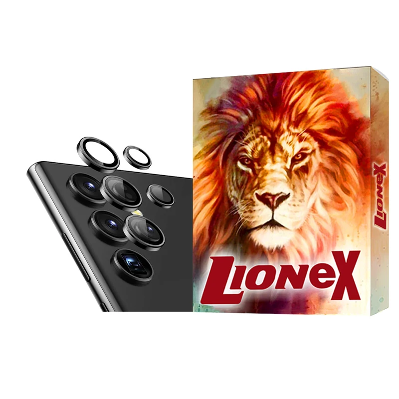 محافظ لنز دوربین لایونکس  مدل RINGLIO مناسب برای گوشی موبایل سامسونگ Galaxy S24 Ultra 5G
