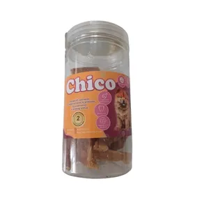 تشویقی سگ چیکو مدل ارگانیک طعم سیرابی گاو وزن 100 گرم