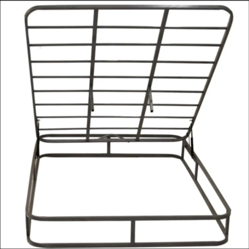 کفی تخت خواب فلزی دو نفره مدل جکدار سایز 160x200 سانتی متر