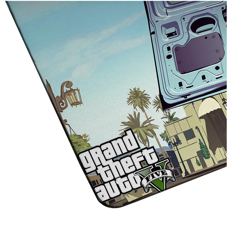 ماوس پد مخصوص بازی زیگ زاگ  طرح gta کد 4227 2