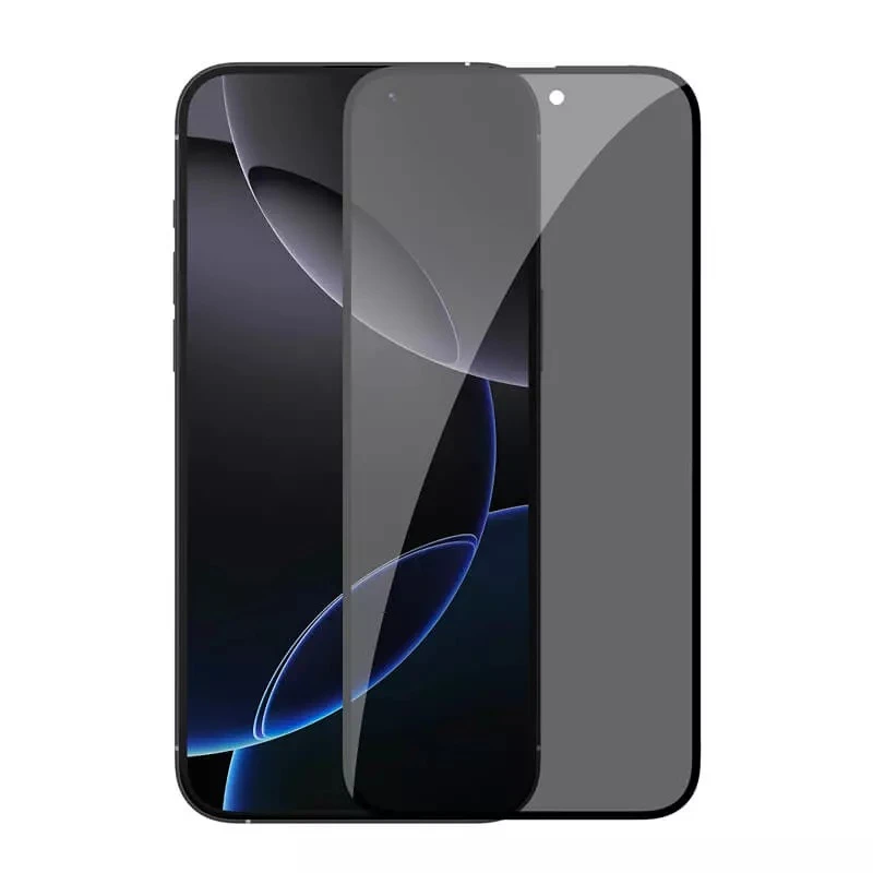 محافظ صفحه نمایش حریم شخصی کی زد دوو مدل Privacy Glass مناسب برای گوشی موبایل اپل iPhone 16 Pro Max