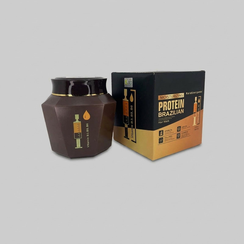 ماسک مو کراتین کویین حجم 1000 میلی‌لیتر، ترمیم کننده و محافظت کامل مو و پوست سر، حاوی ویتامین B6، بدون سولفات، مناسب موهای دکلره شده و استفاده روزانه