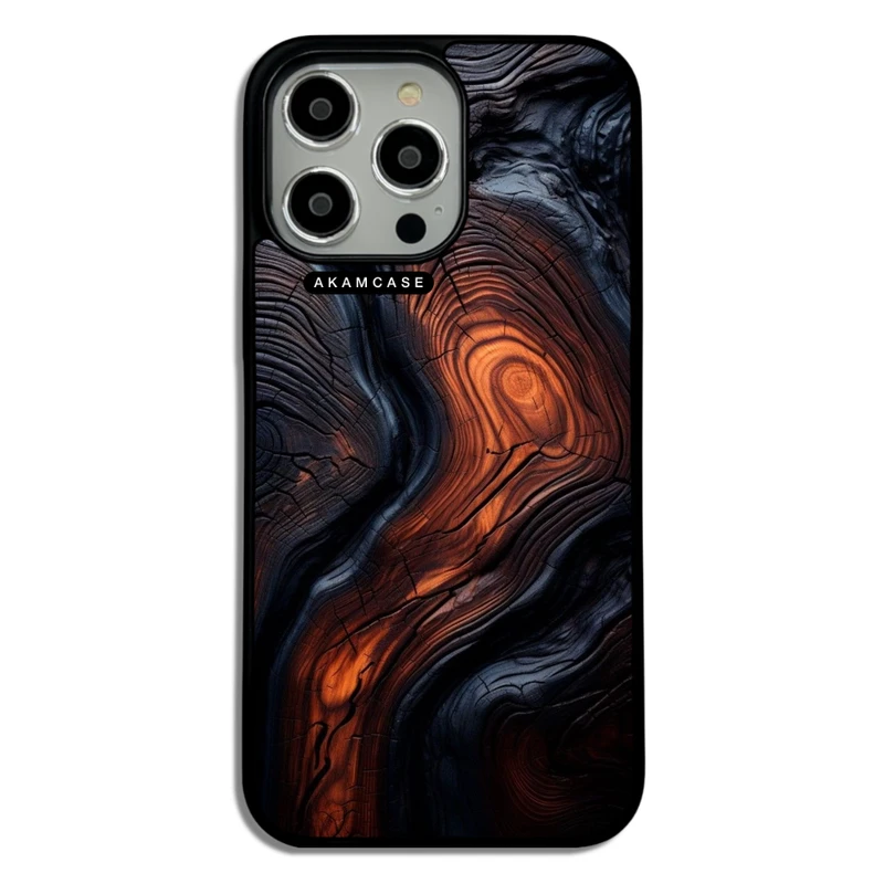 کاور آکام مدل AMC-WA14PROMAX-WOOD-4 مناسب برای گوشی موبایل اپل iPhone 14 Pro Max