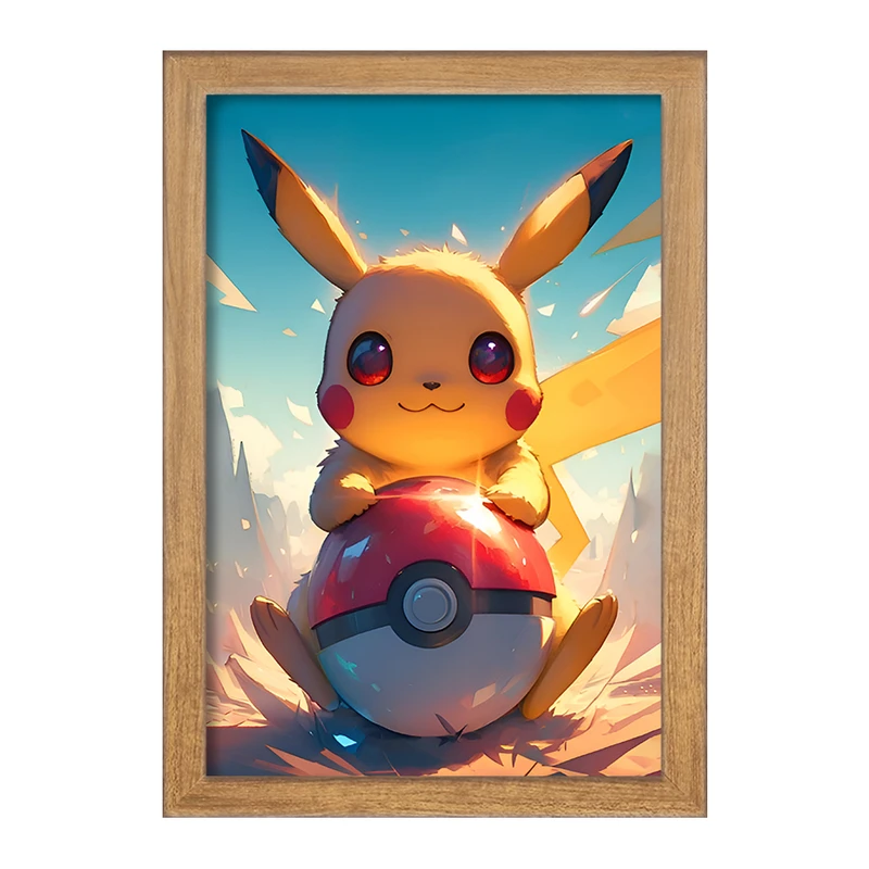 تابلو خندالو مدل انیمه پوکمون (pokemon) کد F12615