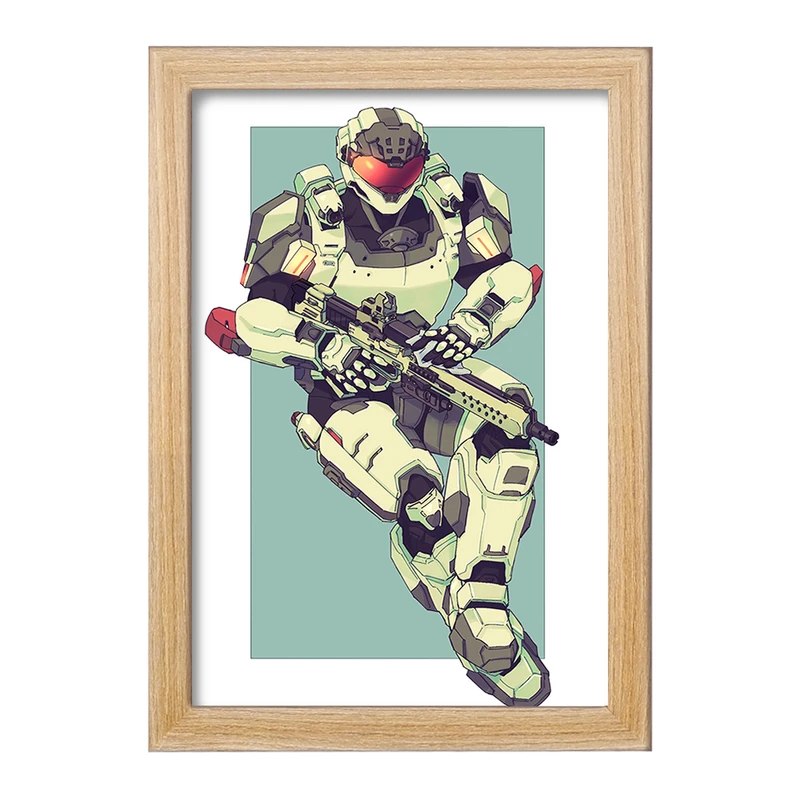 تابلو خندالو مدل بازی هیلو (Halo) کد 31509