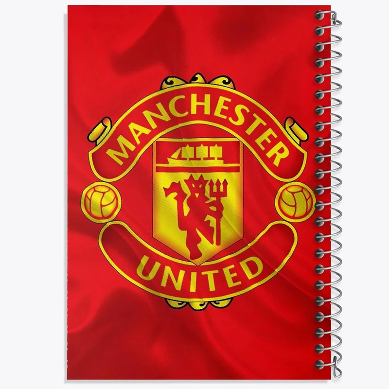 دفتر مشق 50 برگ خندالو مدل باشگاه منچستر یونایتد کد 26477