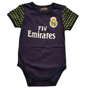بادی آستین کوتاه نوزادی مدل REAL Madrid
