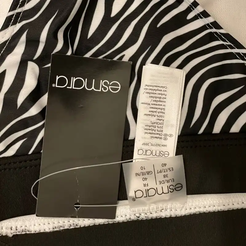 مایو زنانه اسمارا مدل Zebra