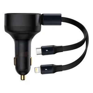 شارژر فندکی باسئوس مدل  Enjoyment CGTX 30W
