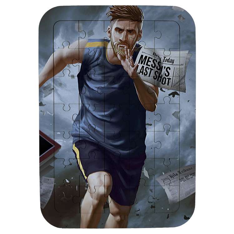 پازل 35 تکه مدل مسی کد 91