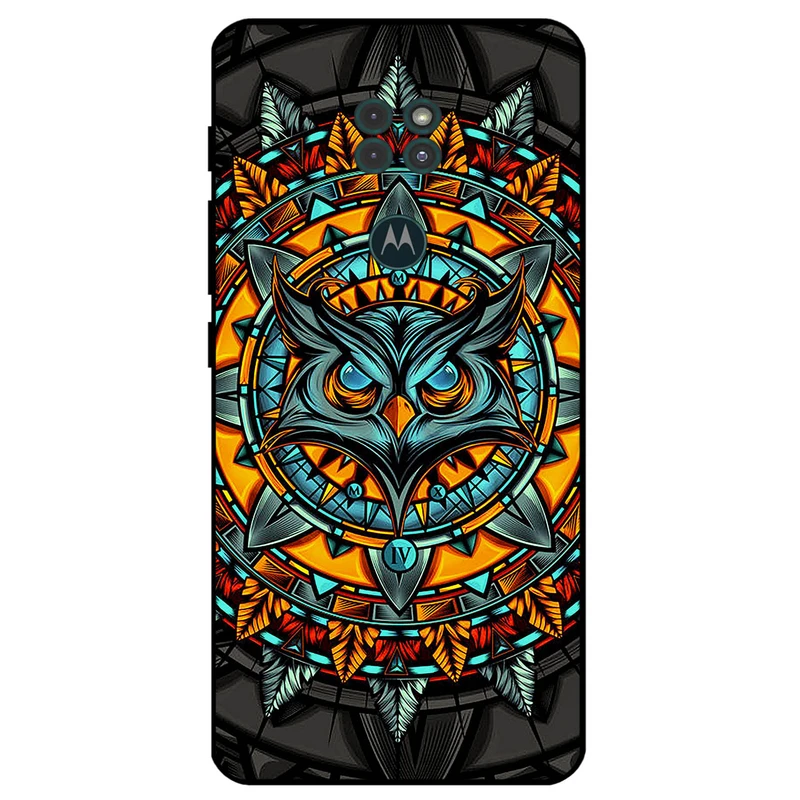 کاور مگافون طرح جغد مدل 1903 مناسب برای گوشی موبایل موتورولا Moto G9 / G9 Play