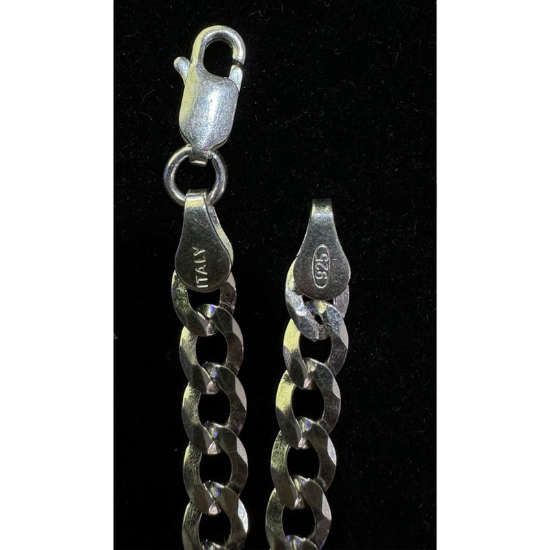 زنجیر نقره مردانه کد 10.90