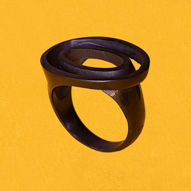 انگشتر دخترانه دیور مدل بیضی کد tda258