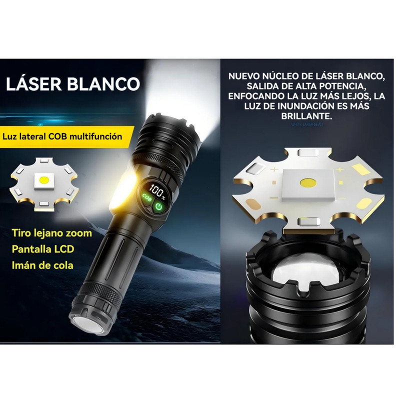 چراغ قوه دستی یئماو مدل YM-G280 با نور مهتابی