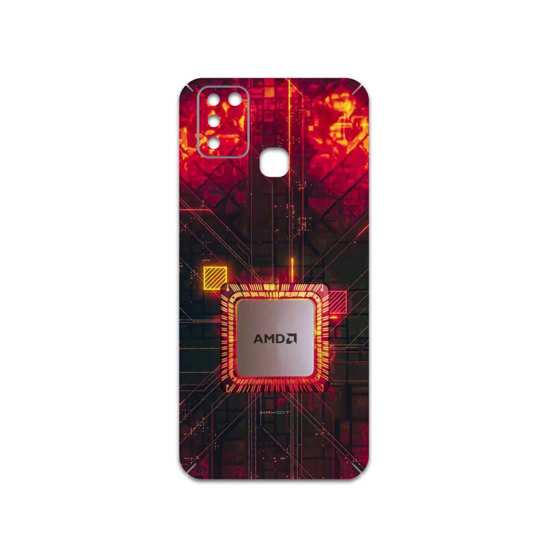 برچسب پوششی ماهوت مدل AMD-Brand مناسب برای گوشی موبایل اینفینیکس Smart 6 X657B