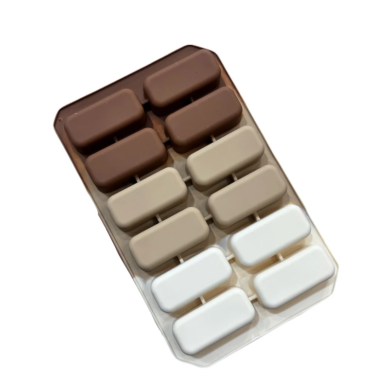 قالب شکلات سیلیکون مدل مستطیل کوچک کد 162