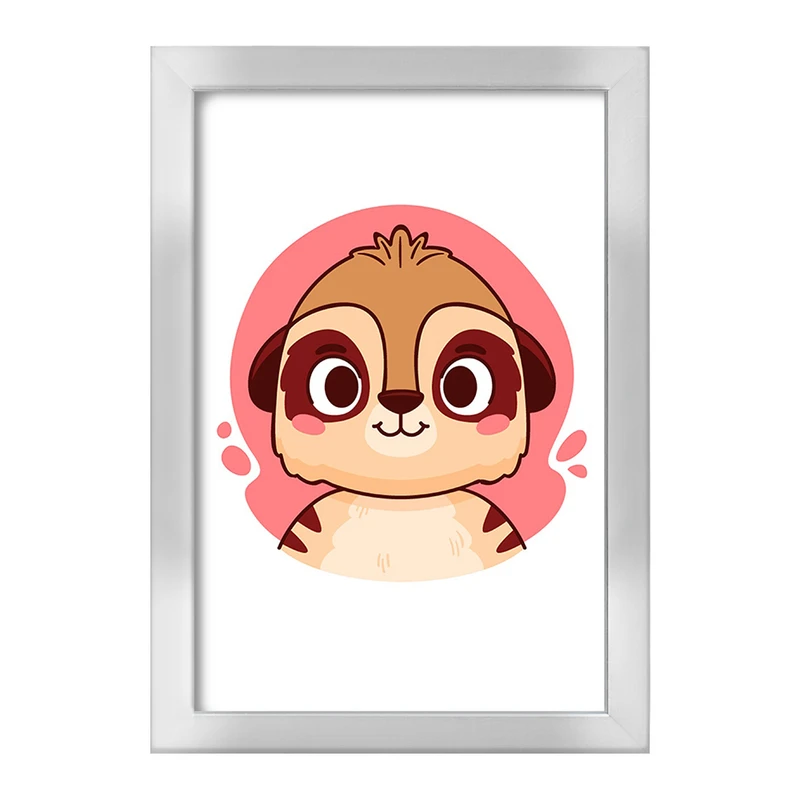 تابلو خندالو طرح میرکت حیوانات بامزه کد 37137