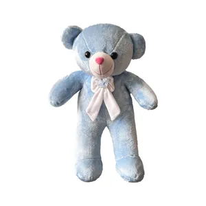 عروسک طرح خرس مدل پاپیون دار ارتفاع 60 سانتی متر