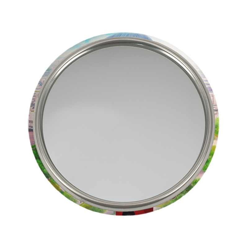 آینه جیبی خندالو مدل دختر کفشدوزکی  کد 2820