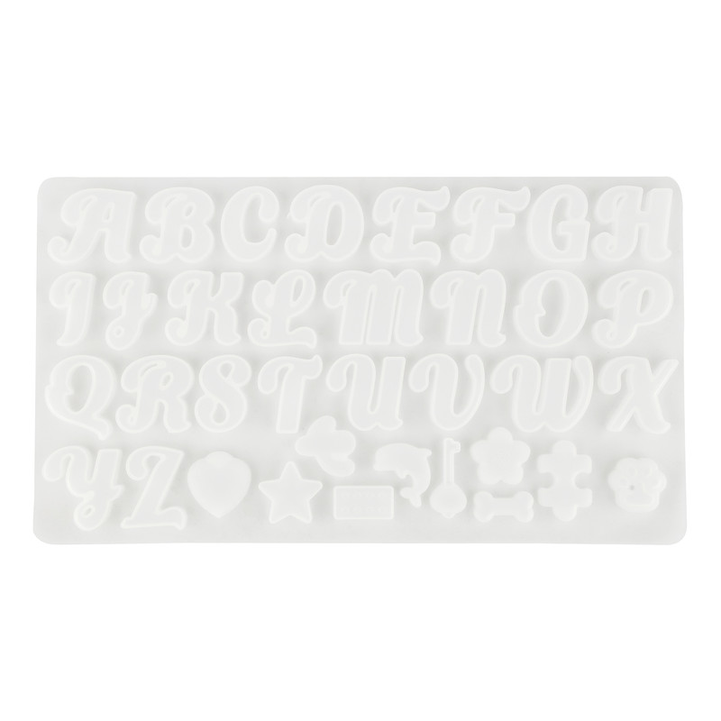 قالب رزین مدل حروف انگلیسی کد 02