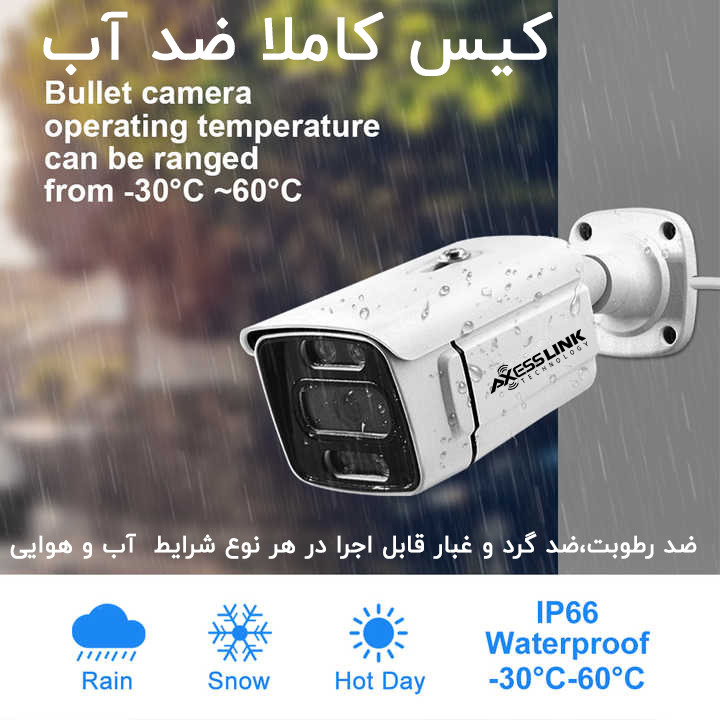 سیستم امنیتی مدل PACK AHD 1 STAR LIGTH - AXESSLINK