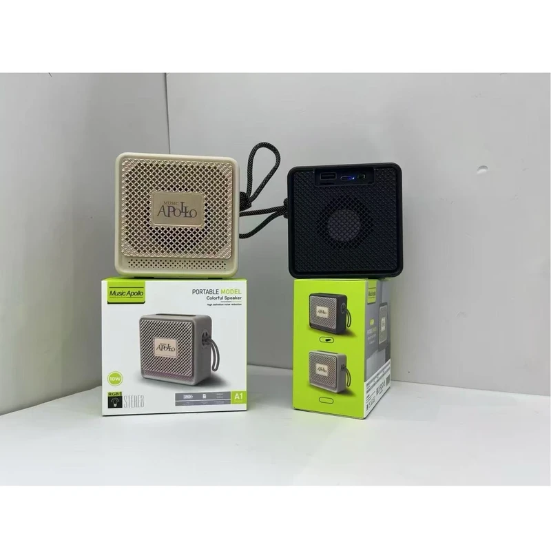 عکس شماره 15 : اسپیکر بلوتوثی قابل حمل موزیک آپولو مدل gena1