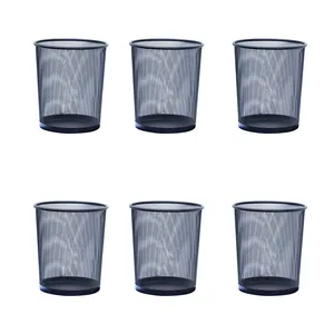 سطل زباله اداری شهاب تحریر مدل توری بسته 6 عددی