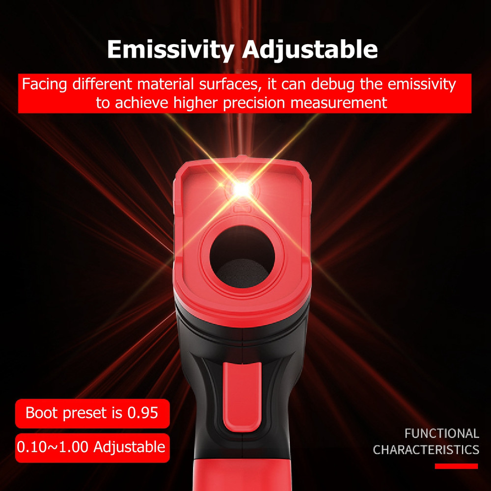 ترمومتر لیزری دیجیتال تسی مدل TA601A