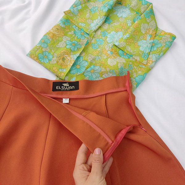 دامن زنانه ال سون مدل ساده کد PH830 -  - 9