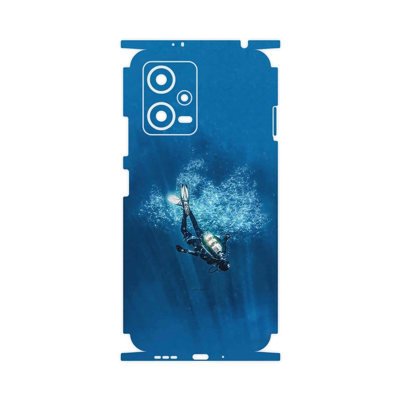 برچسب پوششی ماهوت مدل Scuba_Diving-FullSkin مناسب برای گوشی موبایل شیائومی Redmi Note 12 5G