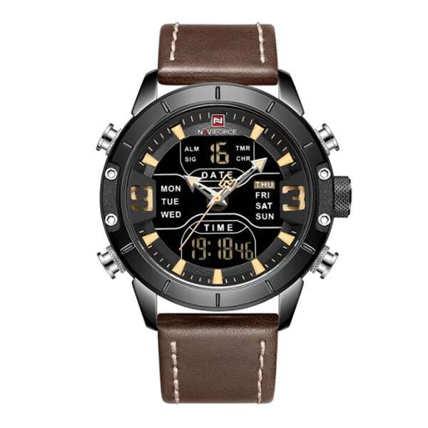 ساعت مچی عقربه‌ای مردانه نیوی فورس مدل NF9153L bybn