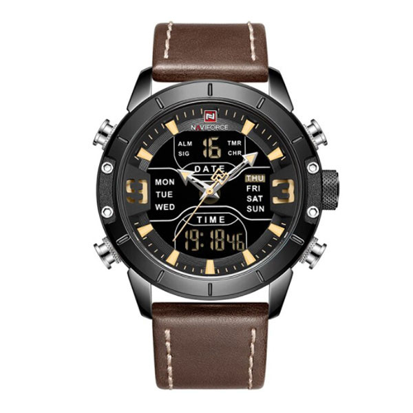 ساعت مچی عقربه‌ای مردانه نیوی فورس مدل NF9153L bybn