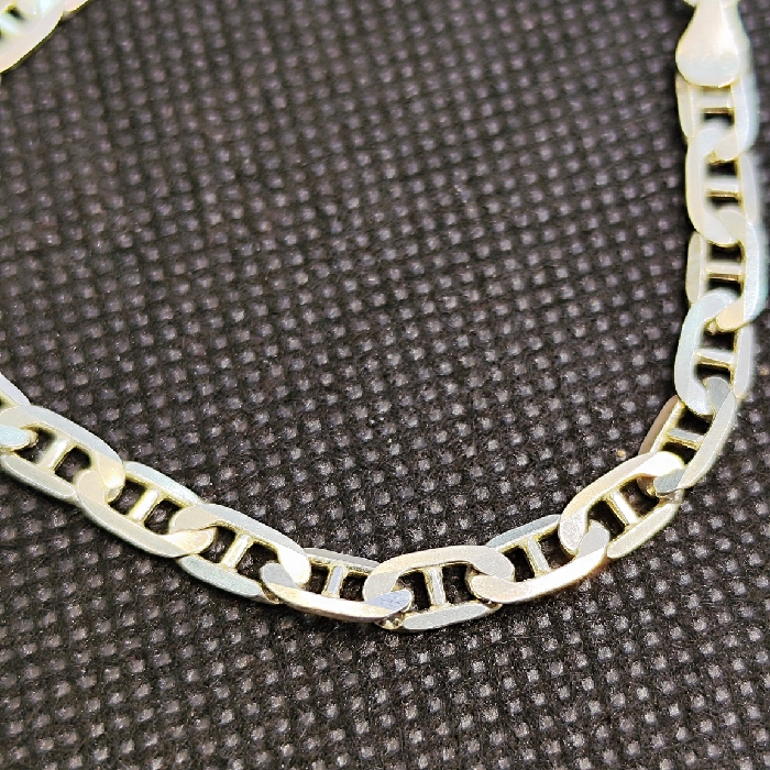 دستبند نقره مردانه کد P870