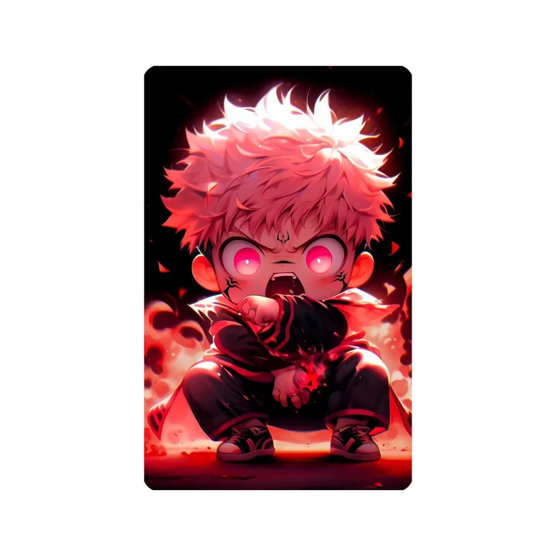 استیکر کارت مدل انیمه طرح جوجوتسو کایسن ریومن سوکونا jujutsu kaisen ryomen sukuna کد 5440
