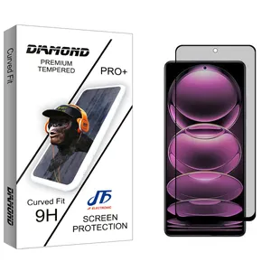 JF Diamond Privacy Screen Protector For Xiaomi Redmi Note 12 Pro 