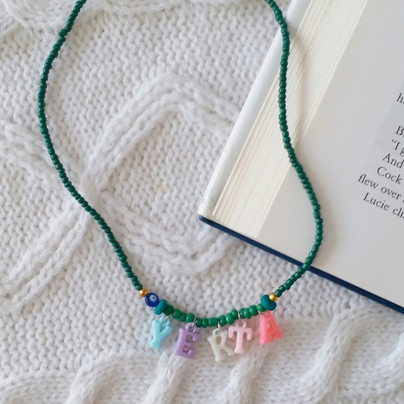 گردنبند دخترانه مدل تابستانی یکتا کد G225