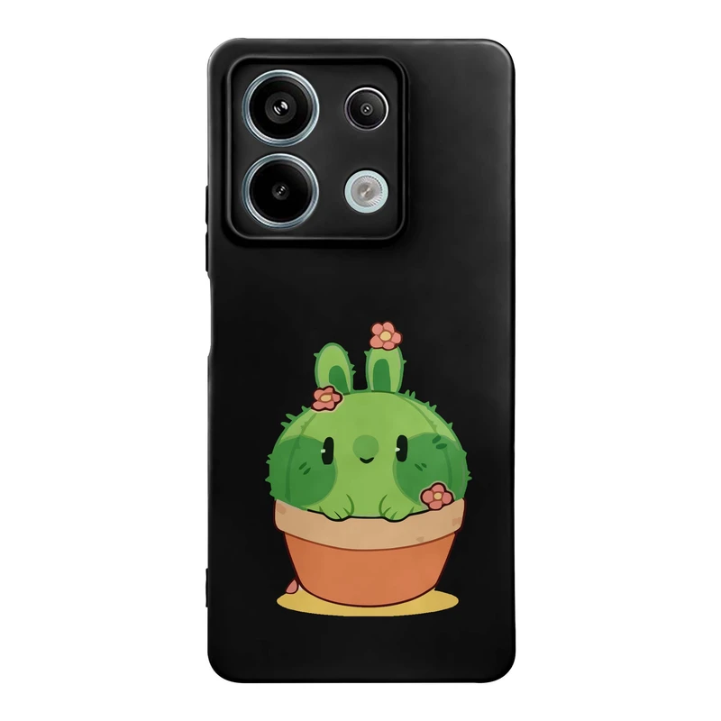 کاور قاب گارد طرح کاکتوس کیوت کد s10981 مناسب برای گوشی موبایل شیائومی Redmi Note 13 Pro 5G
