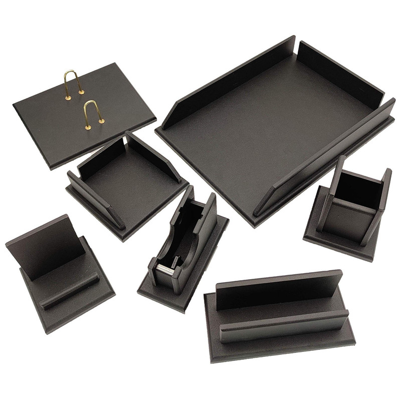 ست لوازم اداری رومیزی مدل 4007 مجموعه 7 عددی